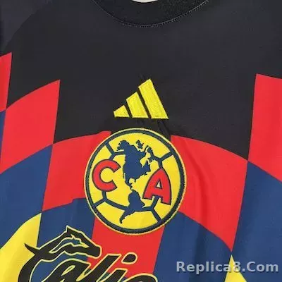 25-26 Club America Home Soccer Jersey - detail
