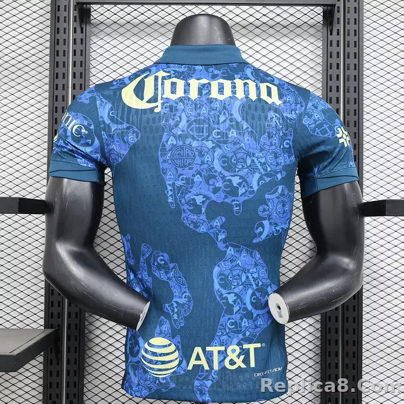 24-25 Club America Home Soccer Jersey Player Version - detail