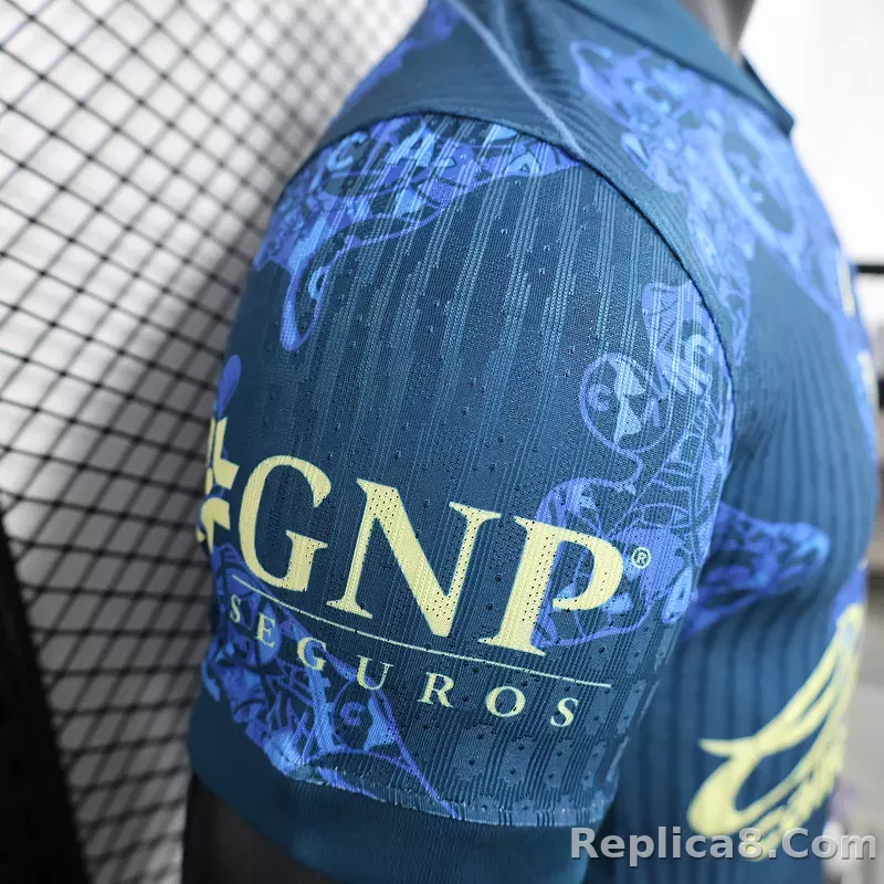 24-25 Club America Home Soccer Jersey Player Version - detail