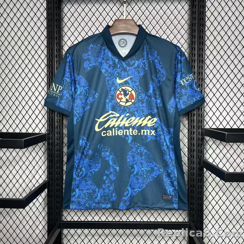 24-25 Club America Home Soccer Jersey Fan Version