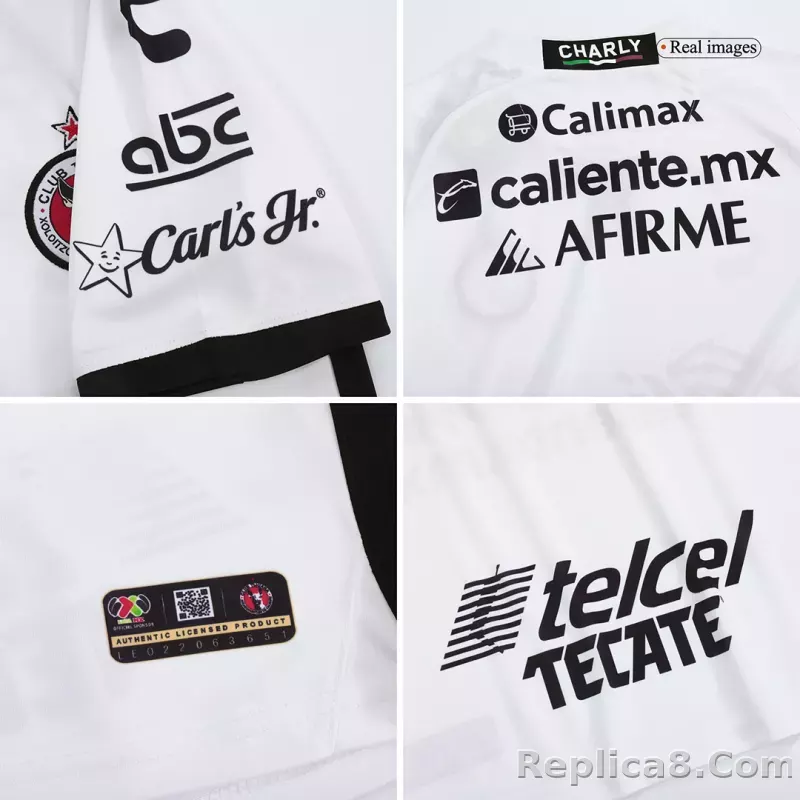 23-24 Club Tijuana Third Away Jersey Fan Version - detail