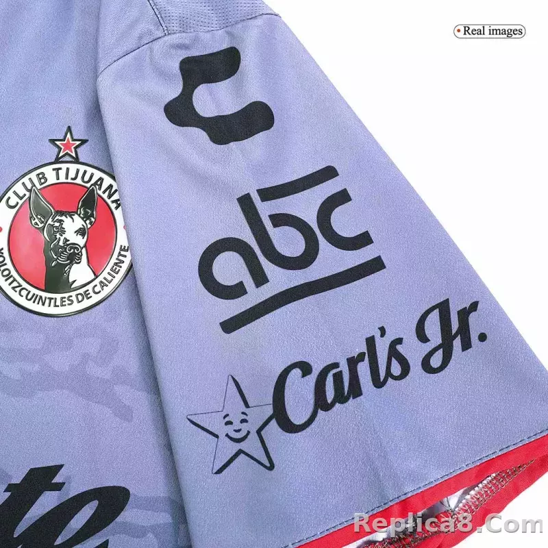 23-24 Club Tijuana Away Jersey Fan Version - detail