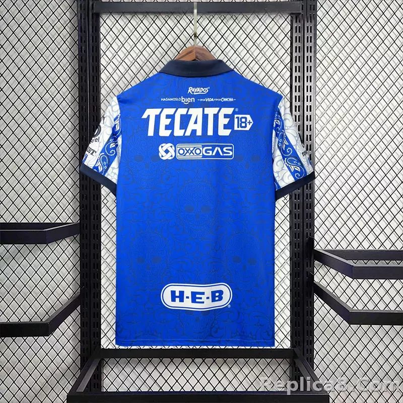 23-24 Monterrey Day of the Dead Jersey Special Edition - detail