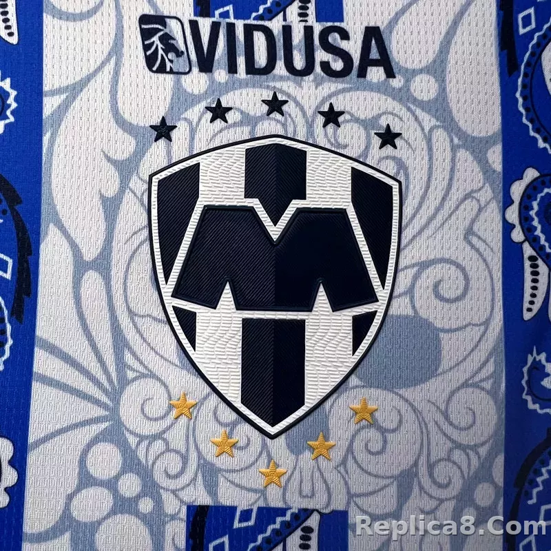 23-24 Monterrey Day of the Dead Jersey Special Edition - detail