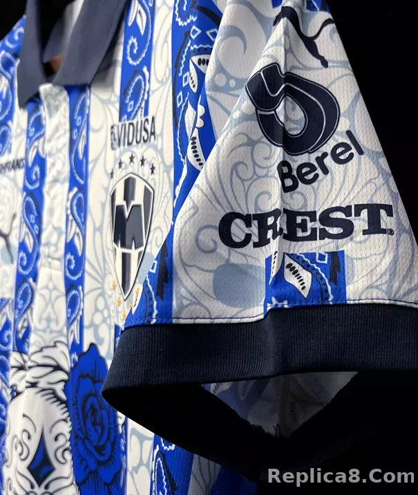 23-24 Monterrey Day of the Dead Jersey Special Edition - detail