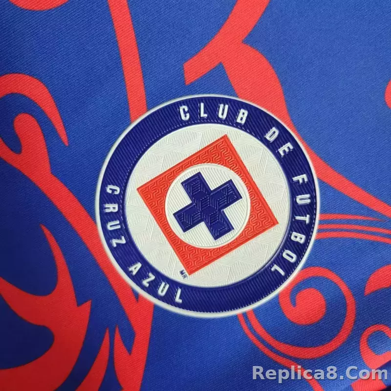 23-24 Cruz Azul Day of the Dead Jersey Special Edition - detail