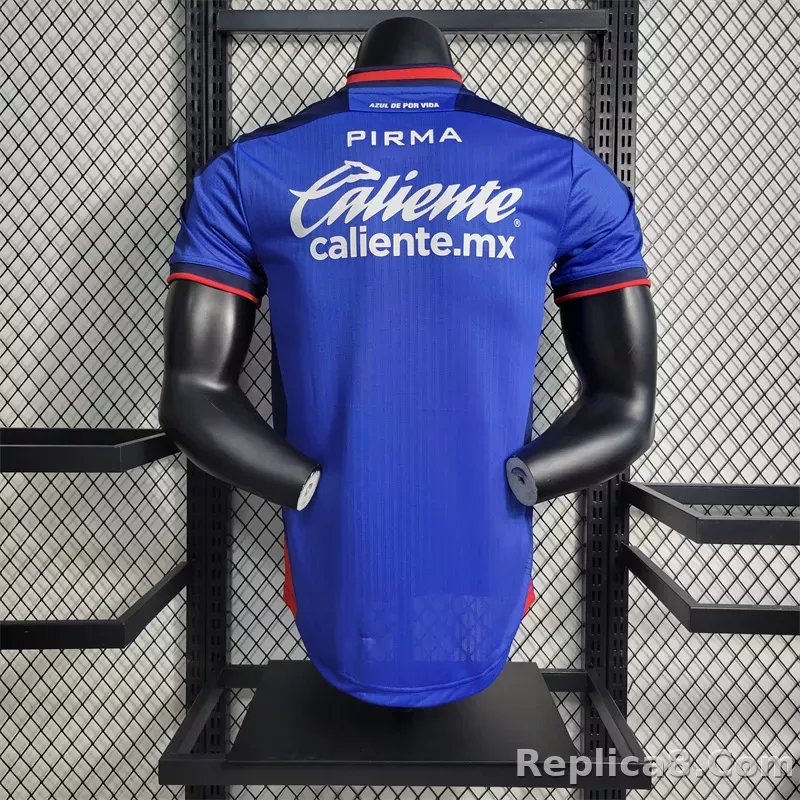 23-24 Cruz Azul Home Jersey Player Version - detail