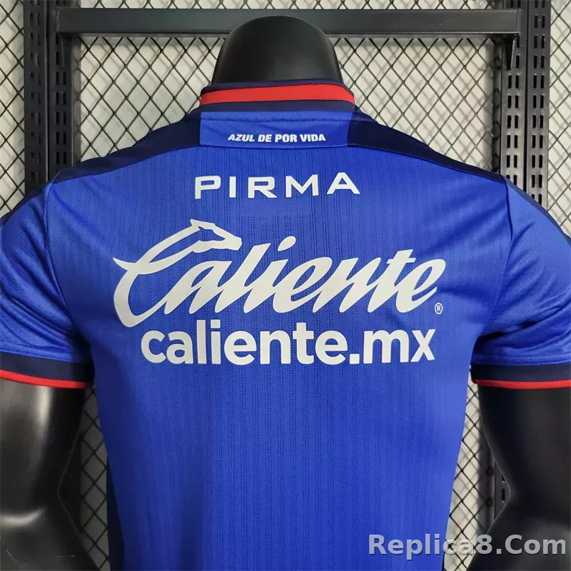 23-24 Cruz Azul Home Jersey Player Version - detail