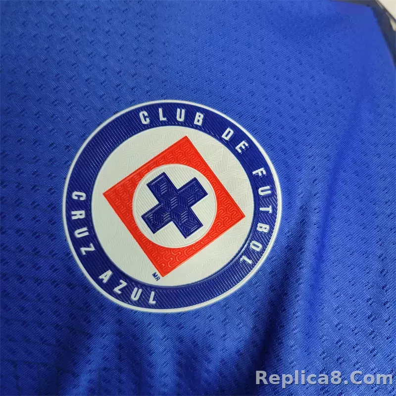 23-24 Cruz Azul Home Jersey Player Version - detail