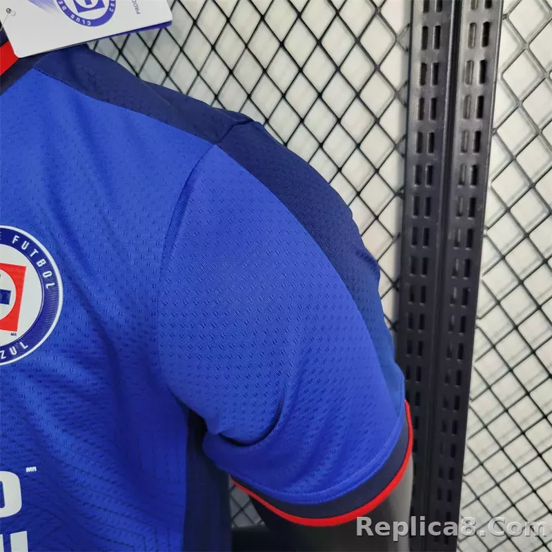 23-24 Cruz Azul Home Jersey Player Version - detail