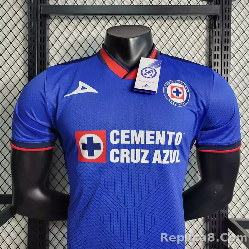 23-24 Cruz Azul Home Jersey Player Version - detail