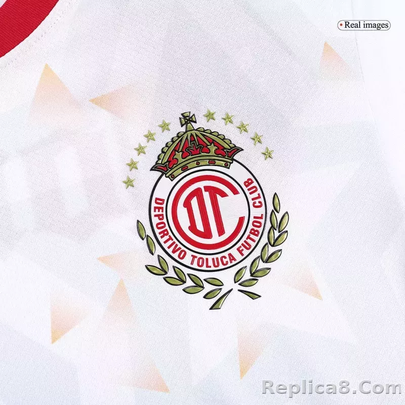 23-24 Deportivo Toluca Away Jersey Fan Version - detail