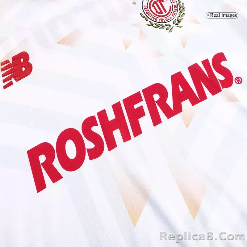 23-24 Deportivo Toluca Away Jersey Fan Version - detail