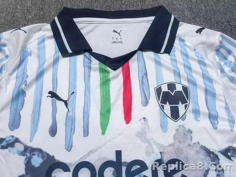 25-26 Monterrey Trainging Soccer Jersey - detail