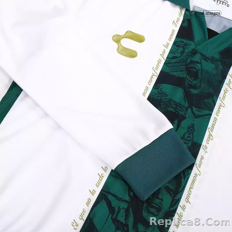 23-24 Santos Laguna 40th Anniversary Jersey Long Sleeve - detail