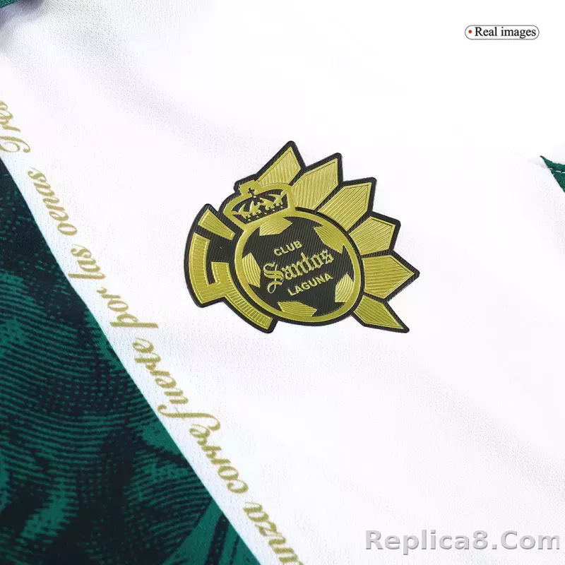 23-24 Santos Laguna 40th Anniversary Jersey Long Sleeve - detail