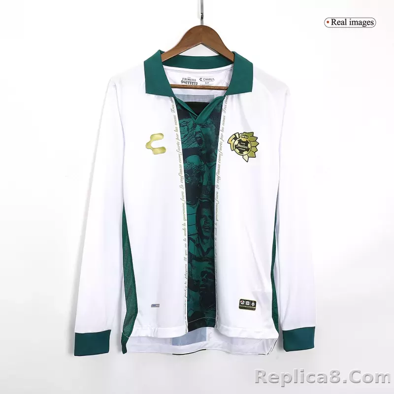23-24 Santos Laguna 40th Anniversary Jersey Long Sleeve - detail