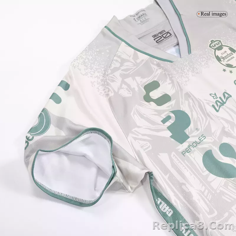 23-24 Santos Laguna All of Duty Third Away Jersey Fan Version - detail
