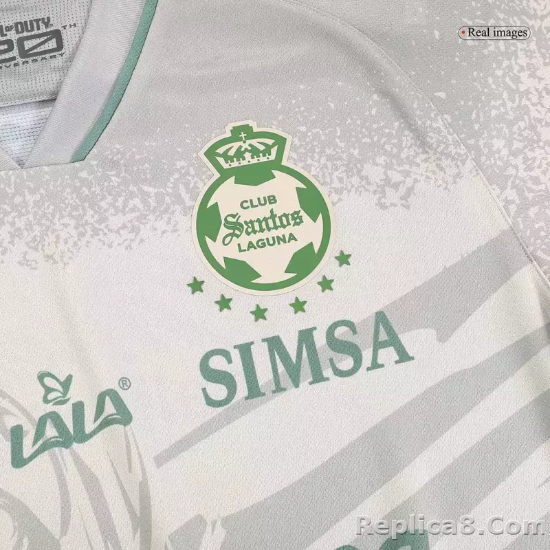 23-24 Santos Laguna All of Duty Third Away Jersey Fan Version - detail