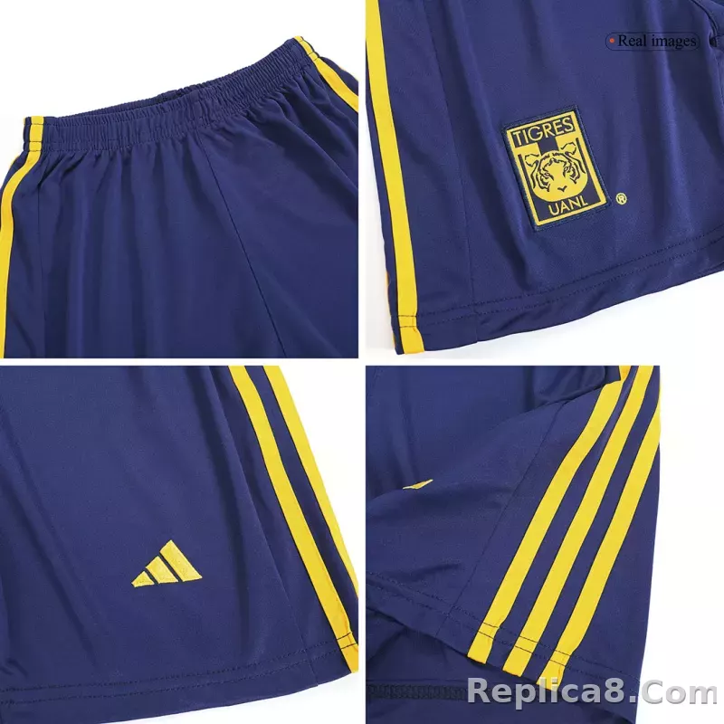 23-24 Tigres UANL  Away Kids Kit Jersey+Shorts - detail