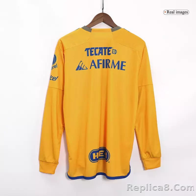 23-24 Tigres UANL  Home Jersey Long Sleeve - detail