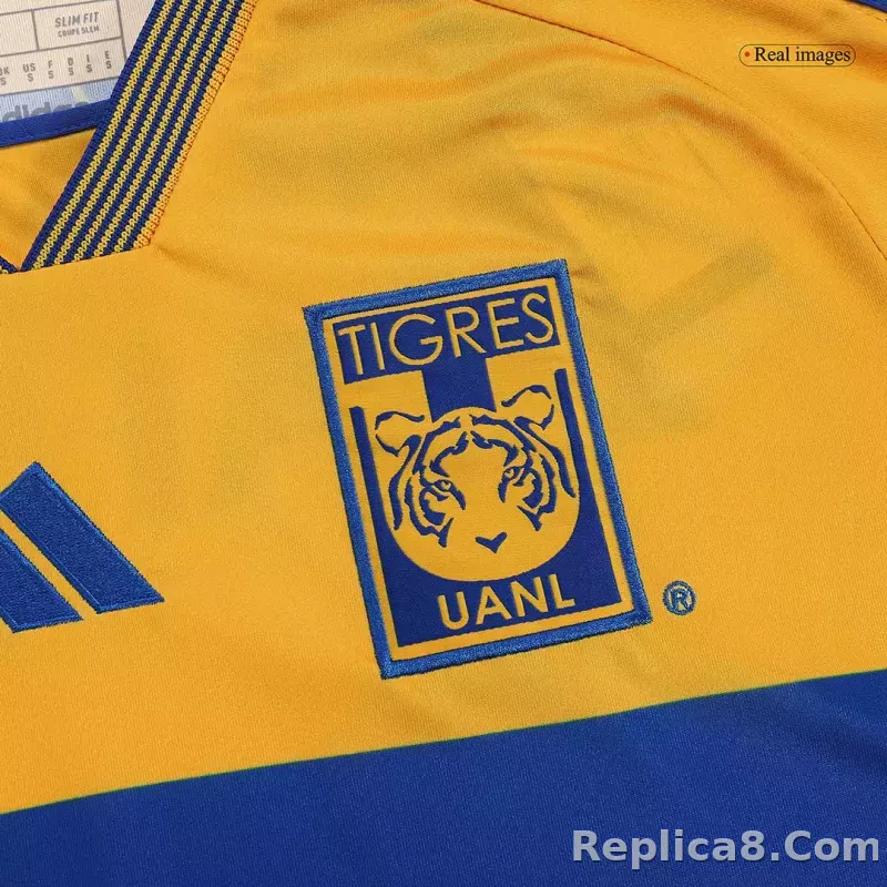 23-24 Tigres UANL  Home Jersey Long Sleeve - detail