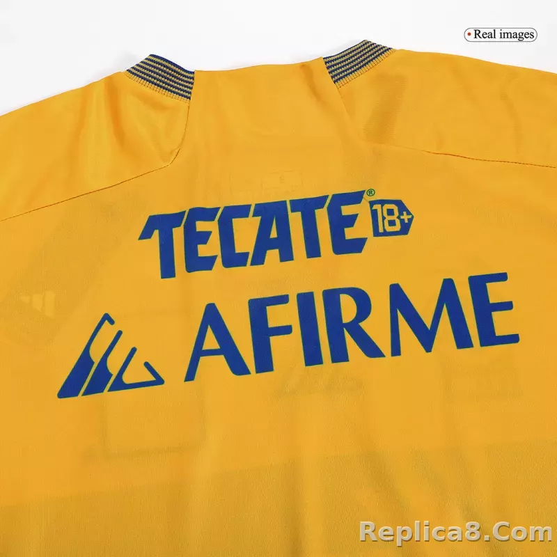 23-24 Tigres UANL  Home Jersey Long Sleeve - detail