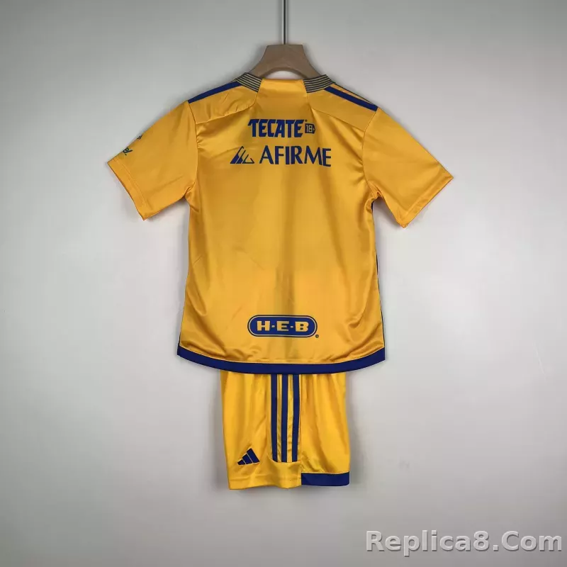 23-24 Tigres UANL  Home Kids Kit Jersey+Shorts - detail