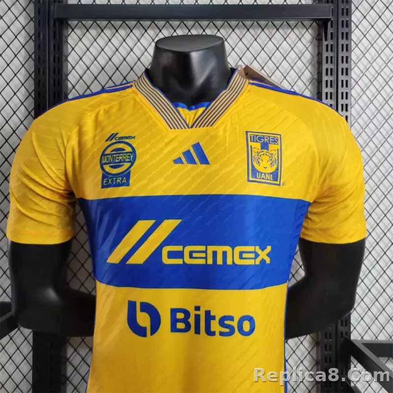 23-24 Tigres UANL Home Jersey Player Version - detail