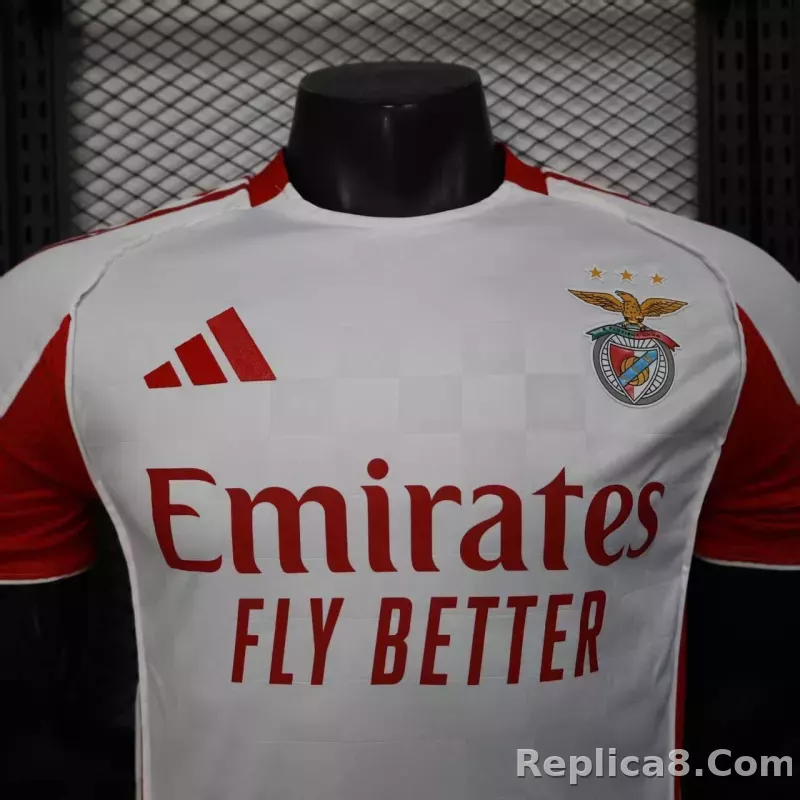 25-26 Benfica Third Away Football Jersey Player Version - detail