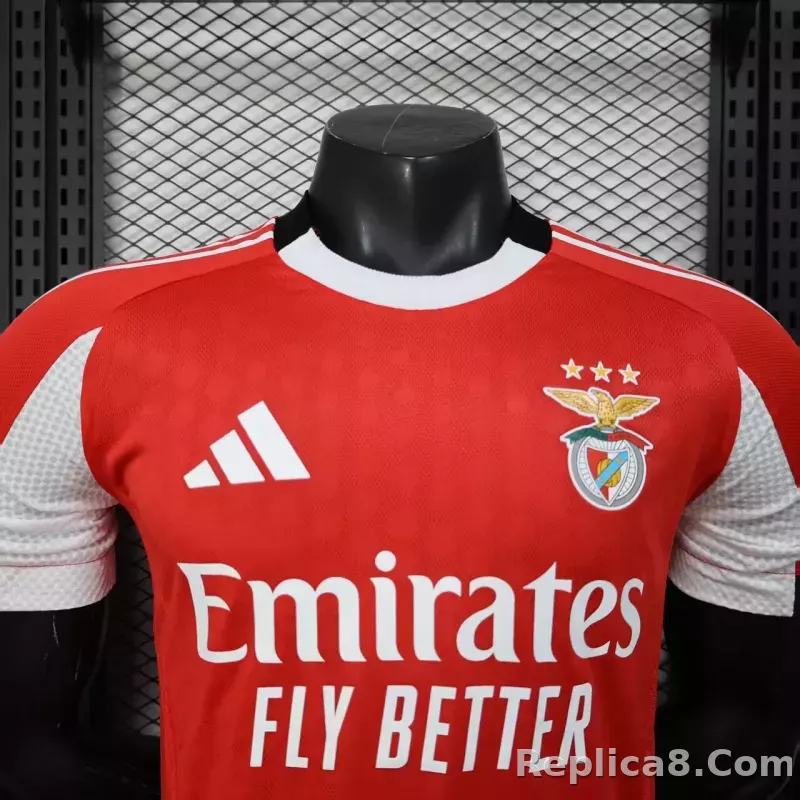 25-26 Benfica Home Football Jersey Player Version - detail