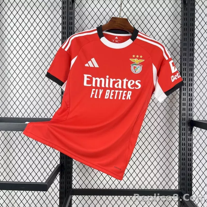 25-26 Benfica Home Football Jersey