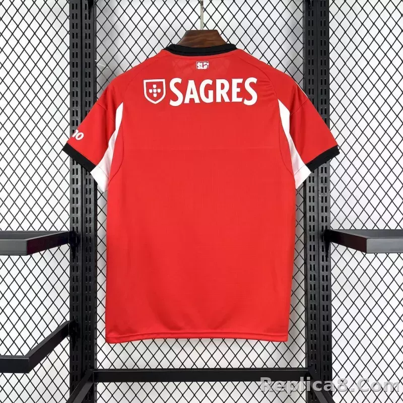 25-26 Benfica Home Football Jersey - detail