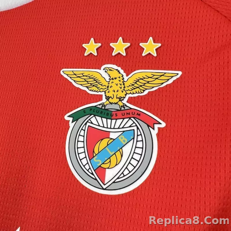 25-26 Benfica Home Football Jersey - detail