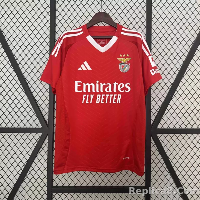 24-25 Benfica  Home Football Jersey