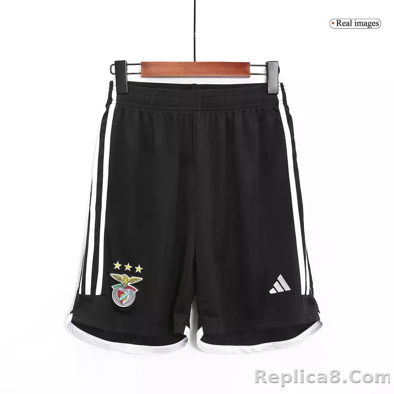 23-24 Benfica Away Soccer Shorts - detail