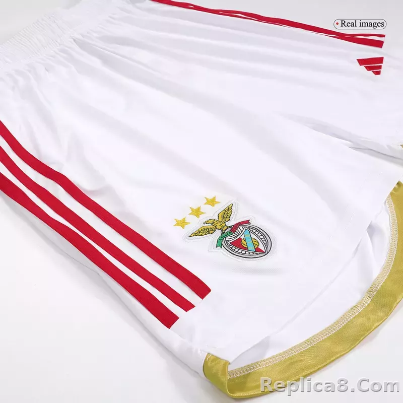 23-24 Benfica Home Soccer Shorts - detail