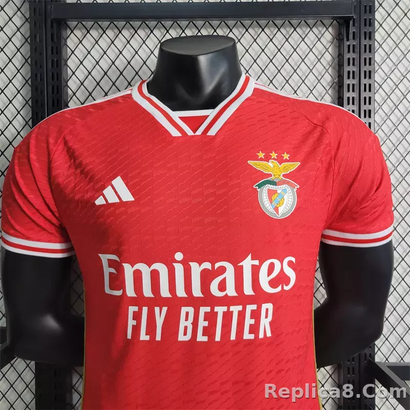 23-24 Benfica Home Jersey Player Version - detail