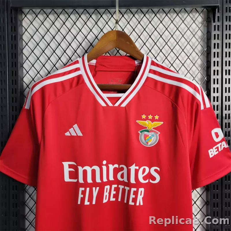 23-24 Benfica Home Jersey Fan Version - detail