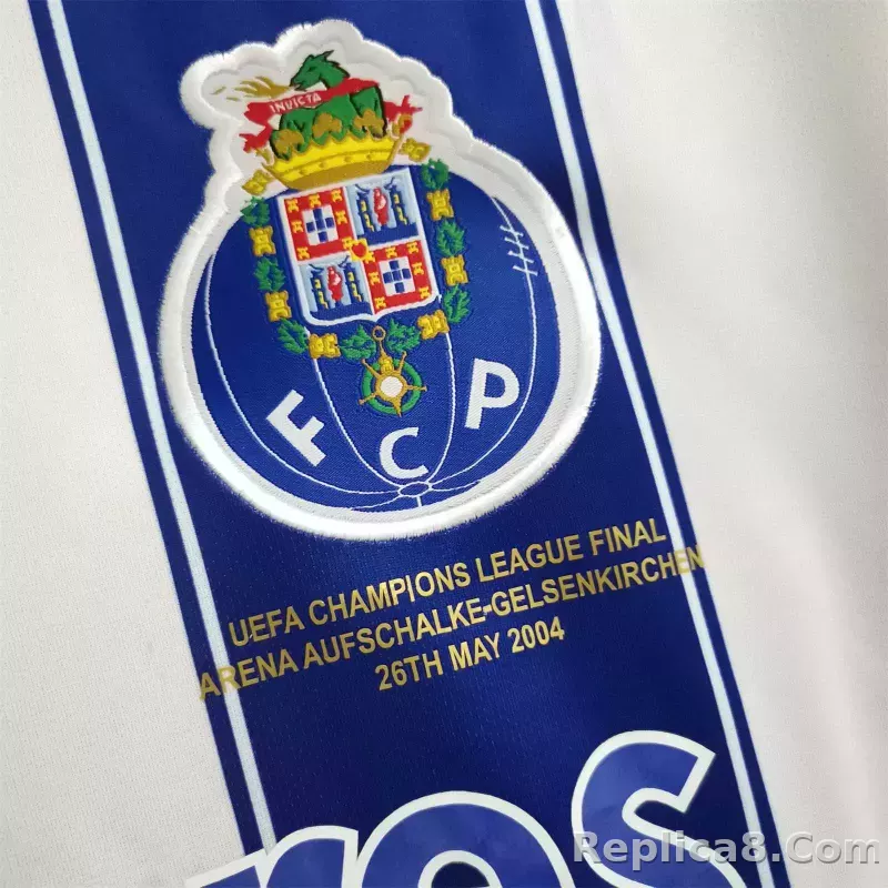 2003/04 Porto  Third Away Jersey - detail
