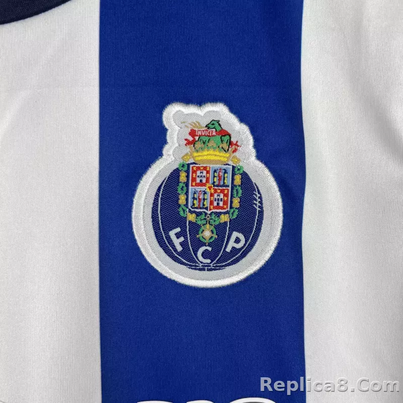 23-24 Porto  Home Kid Kit Jersey+Shorts - detail