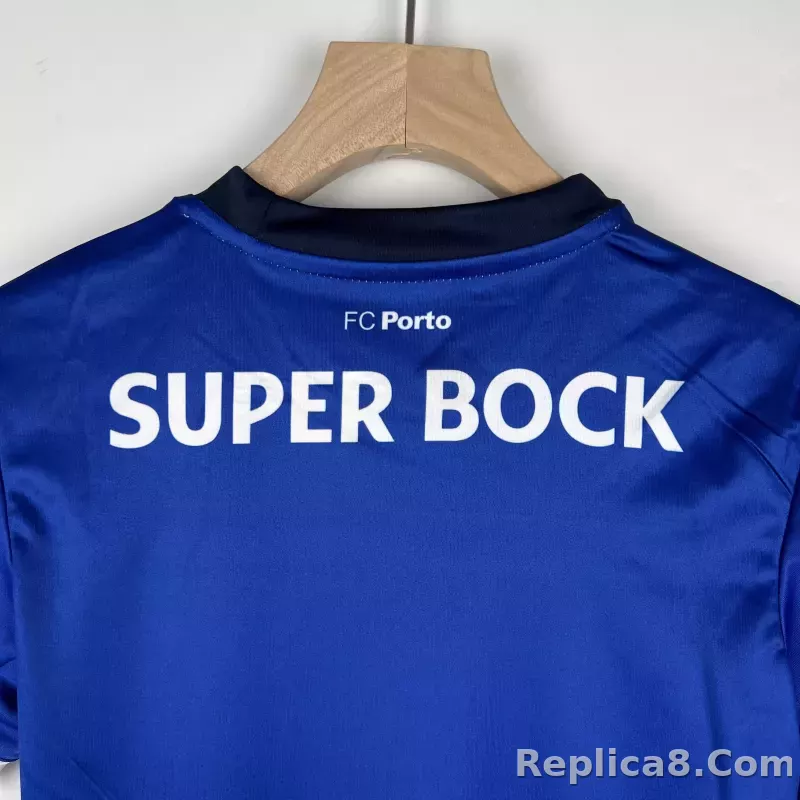 23-24 Porto  Home Kid Kit Jersey+Shorts - detail