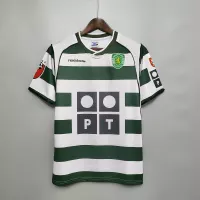C.RONALDO #28 Sporting CP Home Retro Jersey 2002/03 - view 6