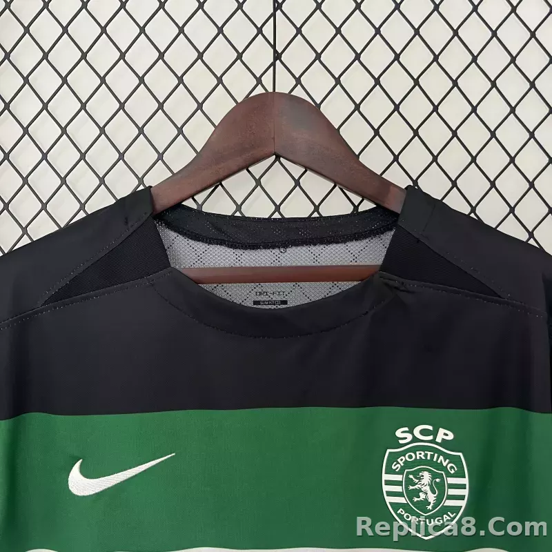 24-25 Sporting CP  Home Soccer Jersey - detail