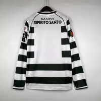 2001/03 Sporting CP  Home Retro Jersey Long Sleeve - view 3