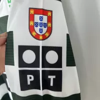 2001/03 Sporting CP  Home Retro Jersey Long Sleeve - view 8