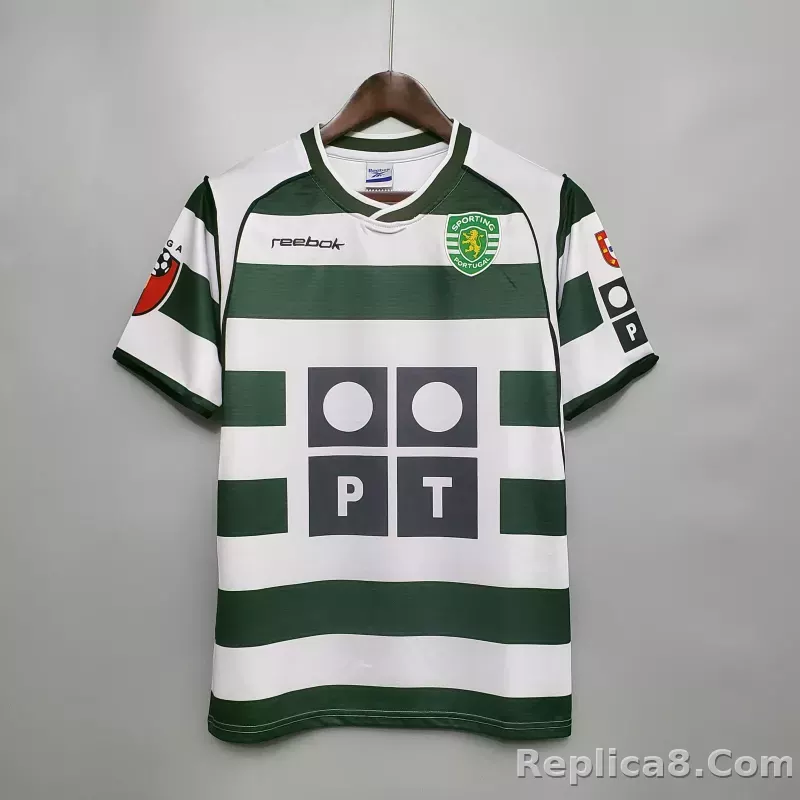 2001/03 Sporting CP  Home Retro Jersey