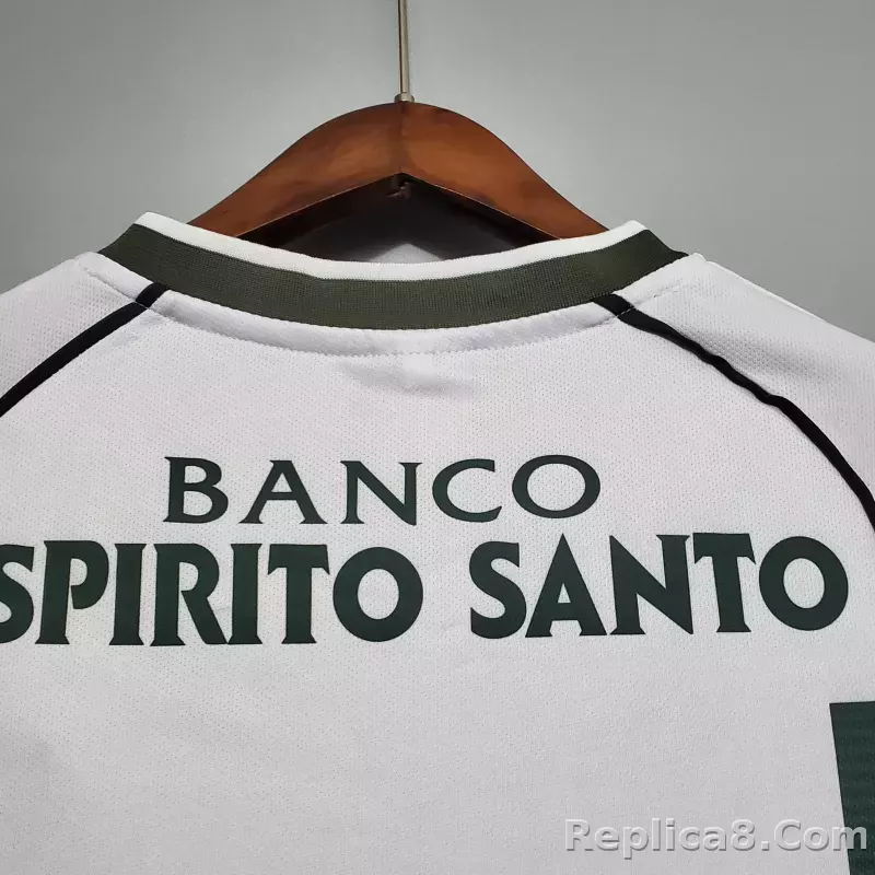 2001/03 Sporting CP  Home Retro Jersey - detail