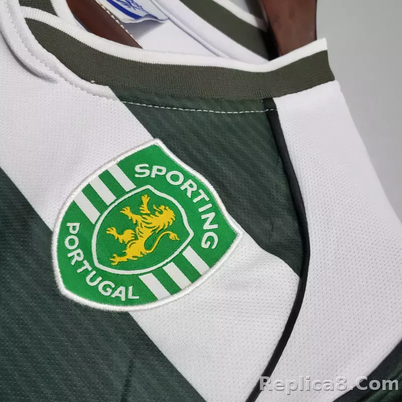 2001/03 Sporting CP  Home Retro Jersey - detail