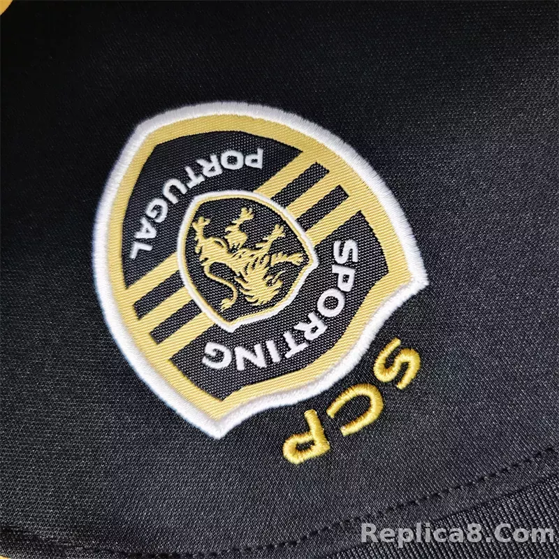 23-24 Sporting CP Third Away Kids Kit Jersey+Shorts - detail